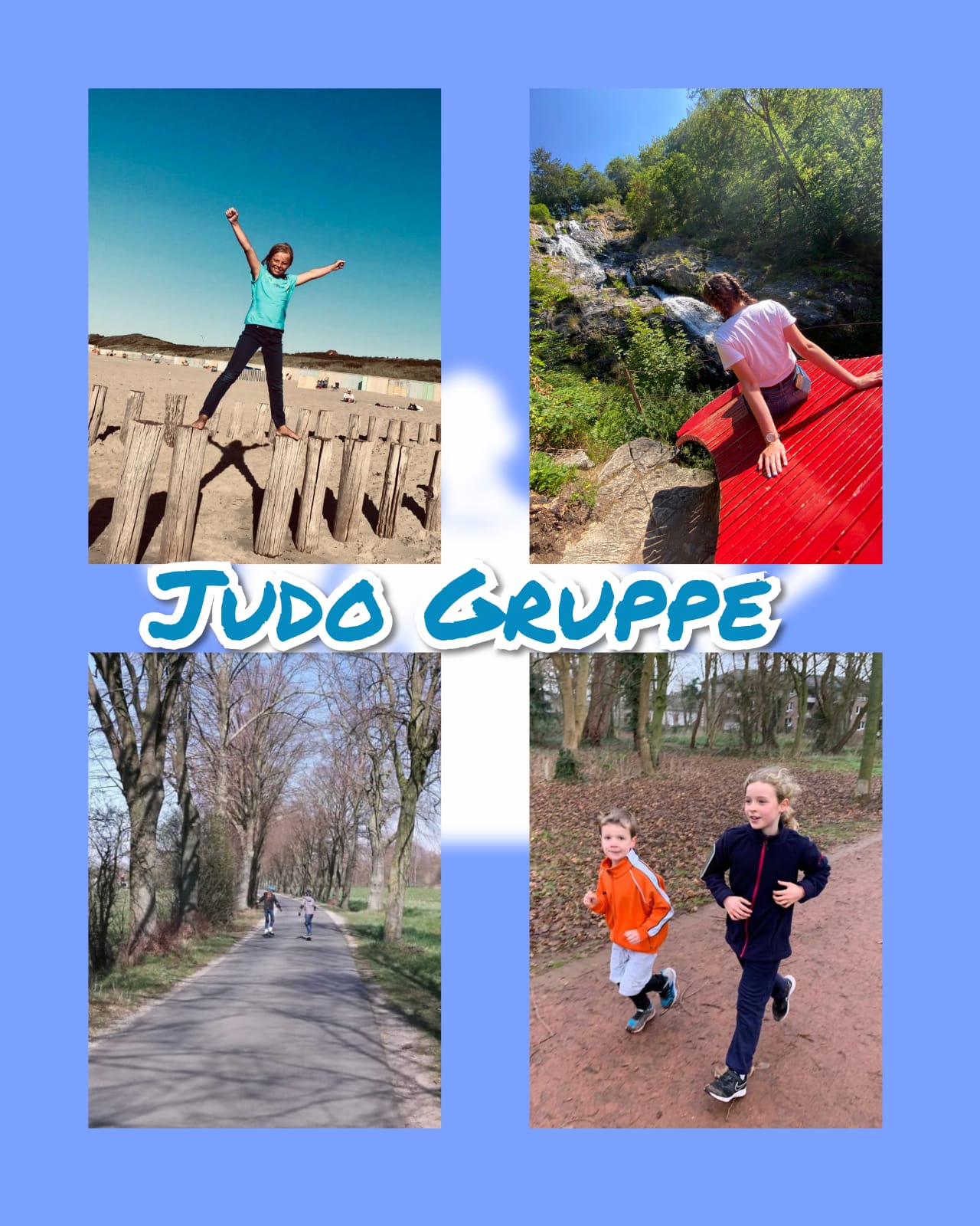 Collage Judo Gruppe